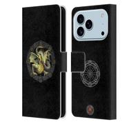 Head Case Designs Licenza Ufficiale Anne Stokes Mabon Equinozio d'Autunno Draghi dei Sabbat Custodia Portafoglio in Pelle Compatibile con Apple iPhone 17 PRO