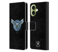 Head Case Designs Licenza Ufficiale Anne Stokes Moon Gufi Custodia Portafoglio in Pelle Compatibile con Apple iPhone 17