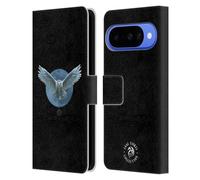 Head Case Designs Licenza Ufficiale Anne Stokes Moon Gufi Custodia Portafoglio in Pelle Compatibile con Google Pixel 10