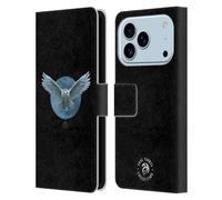 Head Case Designs Licenza Ufficiale Anne Stokes Moon Gufi Custodia Portafoglio in Pelle Compatibile con Apple iPhone 17 PRO