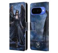 Head Case Designs Licenza Ufficiale Anne Stokes Pieno Corvo Custodia Portafoglio in Pelle Compatibile con Google Pixel 10