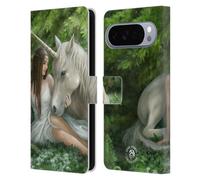 Head Case Designs Licenza Ufficiale Anne Stokes Puro di cuore Creature Mitiche Custodia Portafoglio in Pelle Compatibile con Google Pixel 10 Pro XL