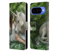 Head Case Designs Licenza Ufficiale Anne Stokes Puro di cuore Creature Mitiche Custodia Portafoglio in Pelle Compatibile con Google Pixel 10