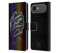 Head Case Designs Licenza Ufficiale Anne Stokes Sopravvivere alla Realtà Fantasia Drago Custodia Portafoglio in Pelle Compatibile con Apple iPhone 17 Air