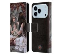 Head Case Designs Licenza Ufficiale Anne Stokes Specchio Magico Fantasia Custodia Portafoglio in Pelle Compatibile con Apple iPhone 17 PRO