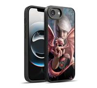 Head Case Designs Licenza Ufficiale Anne Stokes Stirpe del Drago Amicizia di Drago Cover in Gel Rinforzata [Protezione di Grado Militare] Compatibile con Apple iPhone 16e / iPhone 17e