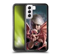 Head Case Designs Licenza Ufficiale Anne Stokes Stirpe del Drago Amicizia di Drago Custodia Antiurto Ultra Blindata Compatibile con Samsung Galaxy S21+ 5G