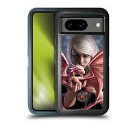 Head Case Designs Licenza Ufficiale Anne Stokes Stirpe del Drago Amicizia di Drago Custodia Antiurto Ultra Blindata Compatibile con Google Pixel 8
