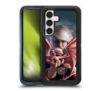 Head Case Designs Licenza Ufficiale Anne Stokes Stirpe del Drago Amicizia di Drago Custodia Antiurto Ultra Blindata Compatibile con Samsung Galaxy S24 5G