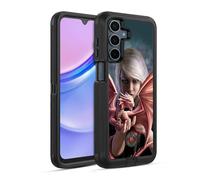 Head Case Designs Licenza Ufficiale Anne Stokes Stirpe del Drago Amicizia di Drago Custodia Antiurto Ultra Blindata Compatibile con Samsung Galaxy A15