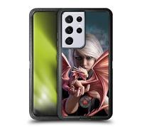 Head Case Designs Licenza Ufficiale Anne Stokes Stirpe del Drago Amicizia di Drago Custodia Antiurto Ultra Blindata Compatibile con Samsung Galaxy S21 Ultra 5G