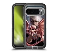 Head Case Designs Licenza Ufficiale Anne Stokes Stirpe del Drago Amicizia di Drago Custodia Antiurto Ultra Blindata Compatibile con Google Pixel 10