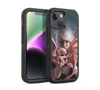 Head Case Designs Licenza Ufficiale Anne Stokes Stirpe del drago Amicizia Di Drago Custodia Antiurto Ultra Blindata compatibile con Apple iPhone 14