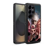Head Case Designs Licenza Ufficiale Anne Stokes Stirpe del Drago Amicizia di Drago Custodia Antiurto Ultra Blindata Compatibile con Samsung Galaxy S25 Ultra