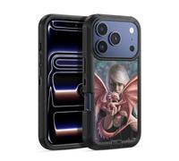 Head Case Designs Licenza Ufficiale Anne Stokes Stirpe del drago Amicizia Di Drago Custodia Antiurto Ultra Blindata compatibile con Apple iPhone 17 Pro Max