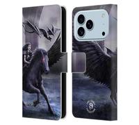 Head Case Designs Licenza Ufficiale Anne Stokes Tenebra Creature Mitiche Custodia Portafoglio in Pelle Compatibile con Apple iPhone 17 PRO
