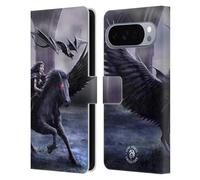 Head Case Designs Licenza Ufficiale Anne Stokes Tenebra Creature Mitiche Custodia Portafoglio in Pelle Compatibile con Google Pixel 10 Pro XL