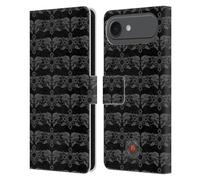 Head Case Designs Licenza Ufficiale Anne Stokes Teschio e Croce Pattern Tribale Custodia Portafoglio in Pelle Compatibile con Apple iPhone 17 Air