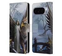 Head Case Designs Licenza Ufficiale Anne Stokes Tranquillità Creature Mitiche Custodia Portafoglio in Pelle Compatibile con Google Pixel 10 Pro XL