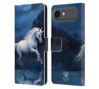 Head Case Designs Licenza Ufficiale Anne Stokes Unicorno Luce della Luna Creature Mitiche Custodia Portafoglio in Pelle Compatibile con Apple iPhone 17 Air