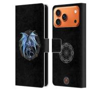 Head Case Designs Licenza Ufficiale Anne Stokes Yule Solstizio d'inverno Draghi dei Sabbat Custodia Portafoglio in Pelle Compatibile con Apple iPhone 17 Pro Max