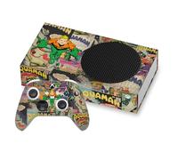 Head Case Designs Licenza Ufficiale Aquaman DC Comics Collage di Personaggi Copertina del Fumetto Vinile Sticker Gaming Pelle Adesivo Compatibile con Xbox Series S Console And Controller Bundle