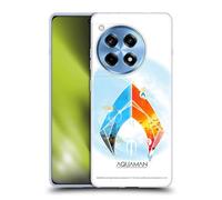 Head Case Designs Licenza Ufficiale Aquaman Movie Tridente Di Atlan Logo Custodia Cover in Morbido Gel Compatibile con OnePlus Ace 3 5G