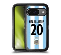 Head Case Designs Licenza Ufficiale Argentina National Football Team Alexis Mac Allister 2024/25 Player Home Kit 1st Group Custodia Antiurto Ultra Blindata compatibile con Google Pixel 9 / Pixel 9 Pro