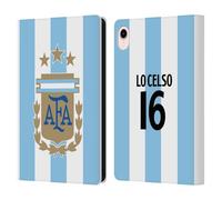 Head Case Designs Licenza Ufficiale Argentina National Football Team Giovani Lo Celso Divisa Casa Giocatore 2024/25 2° Gruppo Custodia Portafoglio in Pelle Compatibile con Apple iPad Mini (2021/2024)