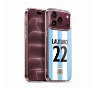 Head Case Designs Licenza Ufficiale Argentina National Football Team Lautaro Martínez 2024/25 Player Home Kit 1st Group Custodia in Gel Compatibile Con Apple iPhone 18 Pro Max