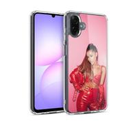 Head Case Designs Licenza Ufficiale Ariana Grande Pelle Rossa Donna Pericolosa Custodia in Gel [Protezione di Grado Militare] Compatibile con Samsung Galaxy A07