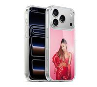 Head Case Designs Licenza Ufficiale Ariana Grande Pelle Rossa Donna Pericolosa Custodia in Gel [Protezione di Grado Militare] Compatibile con Apple iPhone 17 PRO E Compatibile con MagSafe