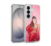 Head Case Designs Licenza Ufficiale Ariana Grande Pelle Rossa Donna Pericolosa Custodia in Gel [Protezione di Grado Militare] Compatibile con Samsung Galaxy S26 Plus