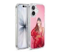 Head Case Designs Licenza Ufficiale Ariana Grande Pelle Rossa Donna Pericolosa Custodia in Gel [Protezione di Grado Militare] Compatibile con Apple iPhone 17 E Compatibile con MagSafe
