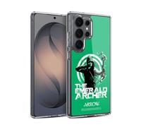 Head Case Designs Licenza Ufficiale Arrow TV Series The Emerald Archer Grafiche Custodia in Gel [Protezione di Grado Militare] Compatibile con Samsung Galaxy S26 Ultra