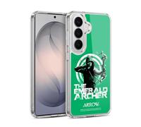 Head Case Designs Licenza Ufficiale Arrow TV Series The Emerald Archer Grafiche Custodia in Gel [Protezione di Grado Militare] Compatibile con Samsung Galaxy S26 Plus