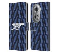 Head Case Designs Licenza Ufficiale Arsenal FC Away Kit 2025/26 Custodia Portafoglio in Pelle Compatibile con Oppo Reno11 PRO