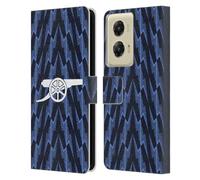 Head Case Designs Licenza Ufficiale Arsenal FC Away Kit 2025/26 Custodia Portafoglio in Pelle Compatibile con Motorola Moto G Stylus 5G (2024)