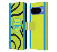 Head Case Designs Licenza Ufficiale Arsenal FC Away Kit Per Stemma 2023/24 Custodia Portafoglio in Pelle Compatibile con Google Pixel 10
