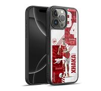 Head Case Designs Licenza Ufficiale Arsenal FC Granit Xhaka 2022/23 Prima Squadra Cover in Gel Rinforzata [Protezione di Grado Militare] Compatibile con Apple iPhone 16 PRO Max