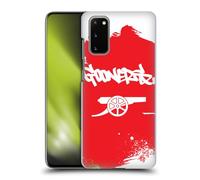 Head Case Designs Licenza Ufficiale Arsenal FC Gunners Arte Graffiti Custodia Cover Dura per Parte Posteriore Compatibile con Samsung Galaxy S20 / S20 5G
