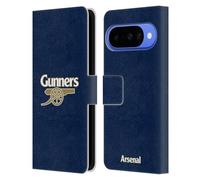 Head Case Designs Licenza Ufficiale Arsenal FC Gunners Blue Stemma 2 Custodia Portafoglio in Pelle Compatibile con Google Pixel 10