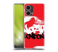 Head Case Designs Licenza Ufficiale Arsenal FC Londra Nord Arte Graffiti Custodia in Gel [Protezione di Grado Militare] Compatibile con Motorola Moto G85