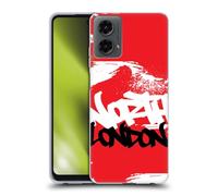 Head Case Designs Licenza Ufficiale Arsenal FC Londra Nord Arte Graffiti Custodia in Gel [Protezione di Grado Militare] Compatibile con Motorola Moto G (2024)