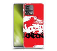 Head Case Designs Licenza Ufficiale Arsenal FC Londra Nord Arte Graffiti Custodia in Gel [Protezione di Grado Militare] Compatibile con Motorola Moto Edge 30 Fusion