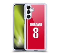 Head Case Designs Licenza Ufficiale Arsenal FC Martin Ødegaard Kit Casa Giocatori 2026/27 1º Gruppo Custodia in Gel [Grado Militare] Compatibile Con Samsung Galaxy A16 5G E Compatibile Con MagSafe