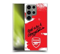 Head Case Designs Licenza Ufficiale Arsenal FC Oh To Be Arte Graffiti Custodia Cover Dura per Parte Posteriore Compatibile con Samsung Galaxy S24 Ultra 5G