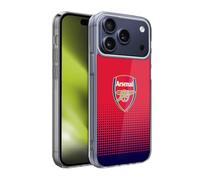 Head Case Designs Licenza Ufficiale Arsenal FC Sbiadito Stemma 2 Custodia in Gel [Protezione di Grado Militare] Compatibile con Apple iPhone 17 PRO Max
