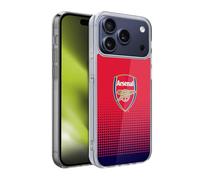 Head Case Designs Licenza Ufficiale Arsenal FC Sbiadito Stemma 2 Custodia in Gel [Protezione di Grado Militare] Compatibile con Apple iPhone 17 PRO