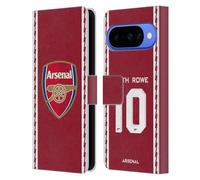 Head Case Designs Licenza Ufficiale Arsenal FC Smith Rowe 2022/23 Giocatori Home Kit Custodia Portafoglio in Pelle Compatibile con Google Pixel 10